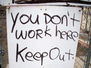 work-sign