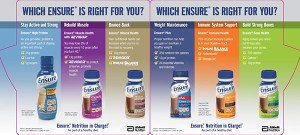 Ensure Clear Shelf Talker